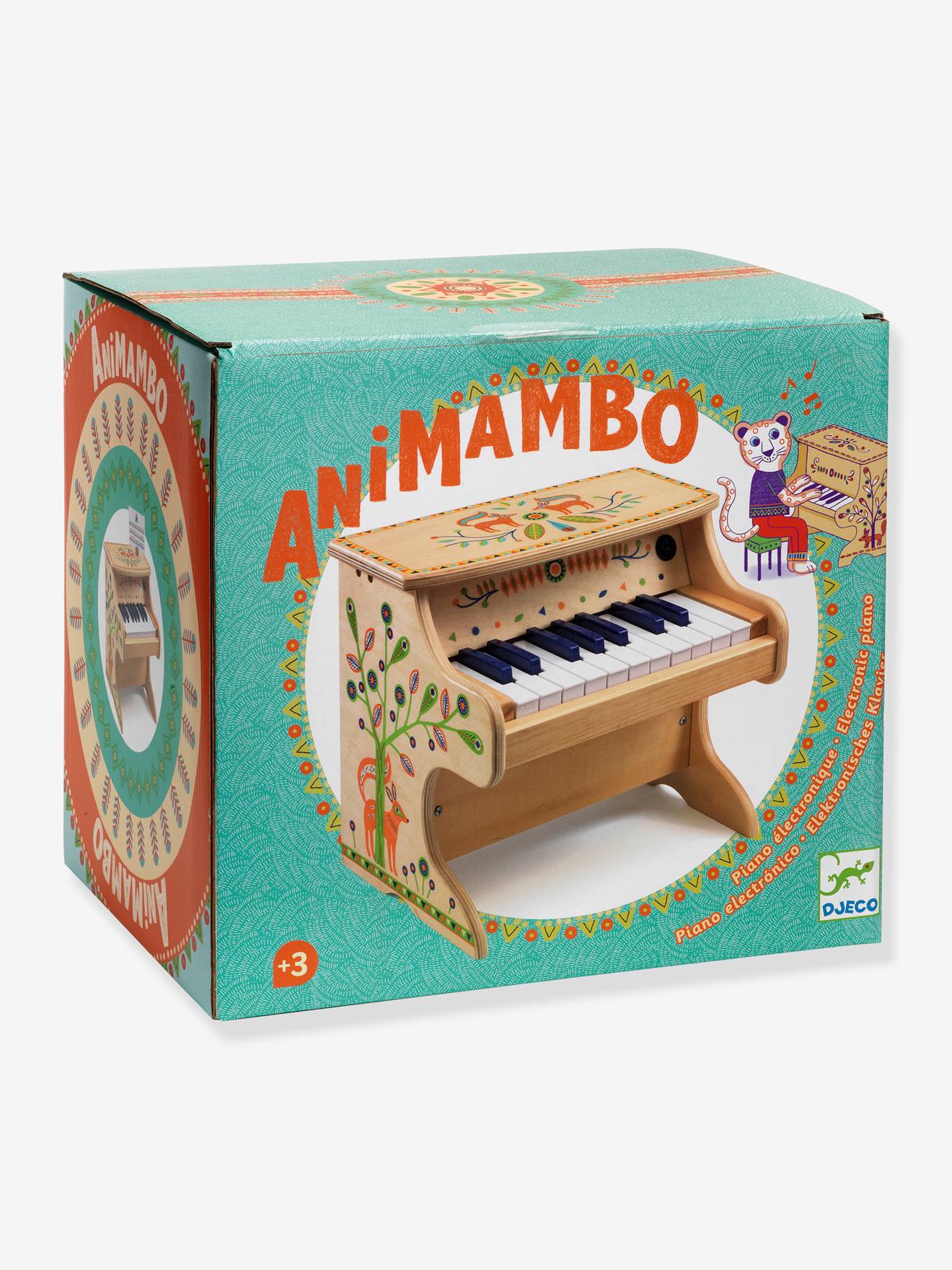 Piano electrónico Animambo DJECO verde Djeco