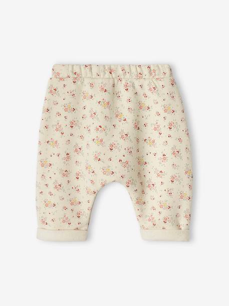 Pantalón de felpa para recién nacido 6310+AZUL OSCURO LISO+BEIGE CLARO ESTAMPADO+BLANCO FUERTE ESTAMPADO+BLANCO OSCURO ESTAMPADO+crudo+GRIS CLARO JASPEADO+NARANJA OSCURO ESTAMPADO+ROSA OSCURO LISO CON MOTIVOS 