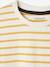 Camiseta de manga corta y estilo marinero para niño AZUL FUERTE A RAYAS+rayas amarillas+VERDE MEDIO A RAYAS 