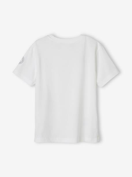 Divertida camiseta interactiva «geocaching» para niño blanco 