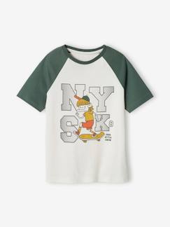 Niño-Camisetas y polos-Camiseta con motivo gráfico y mangas raglán para niño