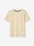 Camiseta de manga corta y estilo marinero para niño AZUL FUERTE A RAYAS+rayas amarillas+VERDE MEDIO A RAYAS 
