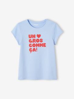 Niña-Camisetas-Camiseta con mensaje, para niña