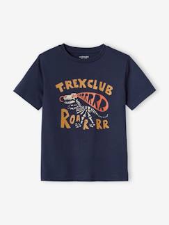 Niño-Camisetas y polos-Camisetas-Camiseta con estampado de dinosaurio para niño