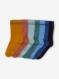 Niño-Ropa interior-Lote de 7 pares de calcetines, para niño