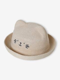 Bebé-Accesorios-Sombreros-Sombrero con forma de gato para bebé niña