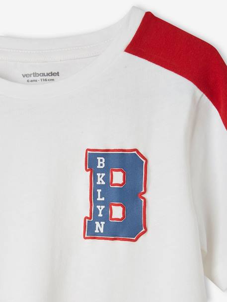 Conjunto deportivo camiseta y short «Brooklyn» para niño azul eléctrico 