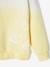 Sudadera con capucha y motivo de coche efecto 'deep & dye' para niño amarillo pastel 