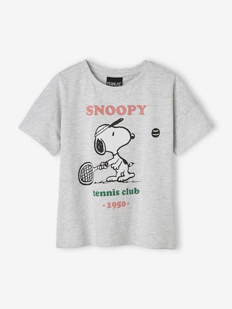 Camiseta de manga corta Snoopy Peanuts® gris jaspeado 