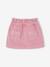 Falda de estilo «paperbag» para bebé rosa 