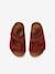 Sandalias con cierre autoadherente de piel para bebé niño beige estampado+MARRON MEDIO ESTAMPADO+rojo 