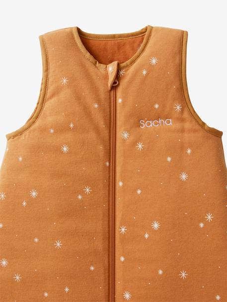 Saquito Dreamy de algodón orgánico* BLANCO MEDIO ESTAMPADO+MARRON MEDIO ESTAMPADO 