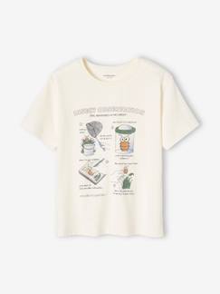 camisetas-Camiseta con estampado de insectos para niño