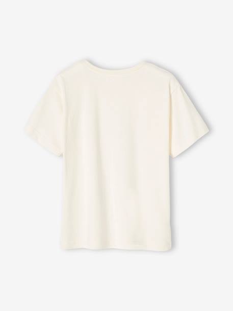 Camiseta con estampado de insectos para niño blanco 