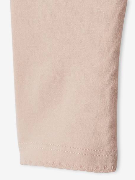 Pack de 2 leggings básicos para bebé crudo+rosa maquillaje+rosa rosa pálido 