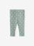 Leggings de canalé para bebé BEIGE CLARO ESTAMPADO+crudo+verde sauce 