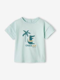 Bebé-Camisetas-Camiseta de manga corta «cocodrilo» para bebé
