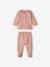 Pack de 2 pijamas de punto para bebé niña lila pulverizado 