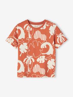 Niño-Camisetas y polos-Camiseta con motivos exóticos gigantes para niño