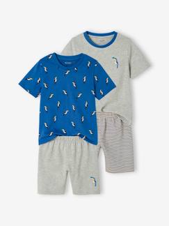 Niño-Pijamas -Pack de 2 pijamas con short «Tucanes» para niño