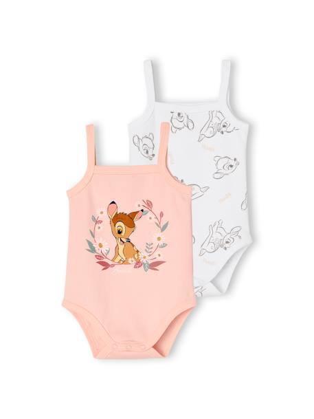 Pack de 2 bodies Disney® Bambi para bebé niña