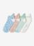 Pack de 4 pares de calcetines cortos crudo 