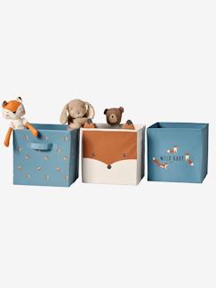 Habitación y Organización-Almacenaje-Cajas, cestas y cajones de almacenaje-Pack de 3 cajas de organización Baby Fox