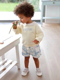 Bebé-Shorts-Short acolchado con efecto patchwork para bebé