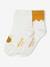 Pack de 2 pares de calcetines «Abejas» para bebé crudo 