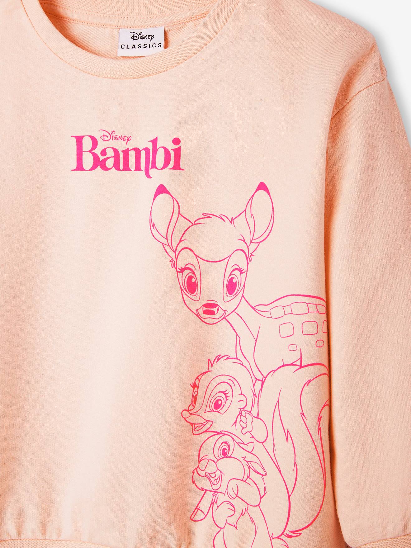 Sudadera Disney Bambi rosa viejo Disney