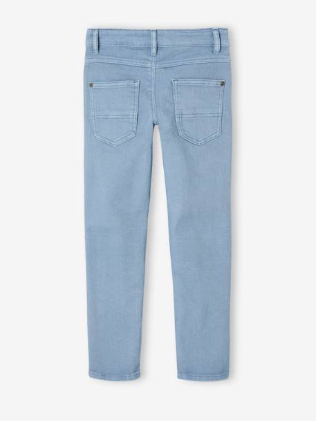 Pantalón slim a color MorphologiK ANCHO para niño arcilla+azul claro+azul pizarra+beige 
