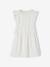 Vestido bordado crudo 