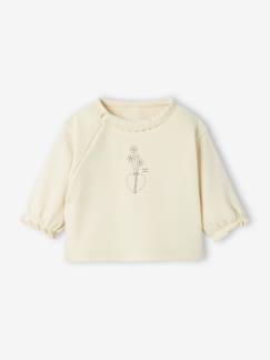 Bebé-Sudaderas, jerséis y chaquetas de punto-Sudadera con abertura delante para bebé