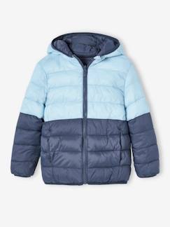Niño-Abrigos y chaquetas-Chaqueta acolchada bicolor reversible para niño