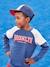 Sudadera deportiva «colorblock» del equipo de Brooklyn para niño azul eléctrico 