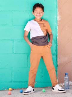 Niño-Pantalones-Pantalón jogging deportivo con bolsillos canguro fantasía para niño