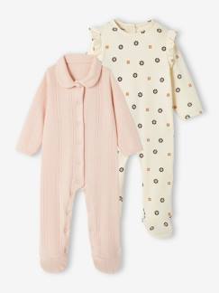 Bebé-Pijamas-Pack de 2 peleles para bebé
