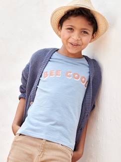 Niño-Camisetas y polos-Camisetas-Camiseta para niño con mensaje "Bee cool"