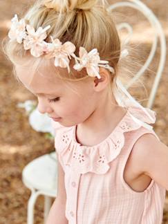 Niña-Accesorios-Accesorios pelo-Corona de flores para niña