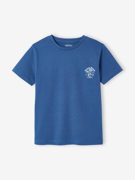Pack de 3 camisetas surtidas de manga corta, para niño AZUL MEDIO LISO CON MOTIVOS+lote amarillo+lote rojo+lote verde+MARRON MEDIO BICOLOR/MULTICOLO 