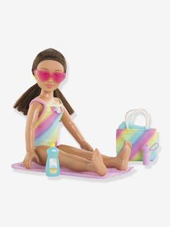 Juguetes-Muñecas y muñecos-Muñecas modelos y accesorios-Estuche para muñeca Luna en la Playa - COROLLE Girls