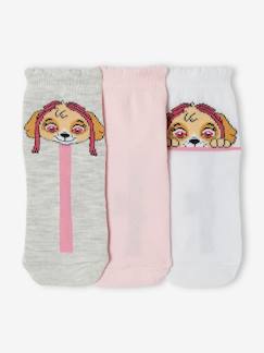Pack de 3 pares de calcetines medianos para niña «Patrulla Canina®»