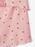 Pack de 2 pijamas con short de punto de canalé con estampados para niña rosa maquillaje 