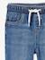 Pantalón de denim con cintura elástica para bebé denim natural+doble stone 