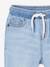 Pantalón de denim con cintura elástica para bebé denim natural+doble stone 