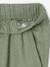 Pantalón ligero de lino y algodón para niño avellana+azul oscuro+verde sauce 