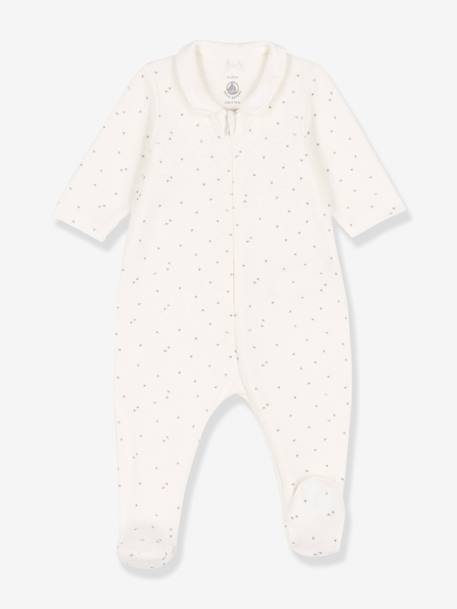 Bebé-Pijamas-Pelele de algodón orgánico con cremallera PETIT BATEAU
