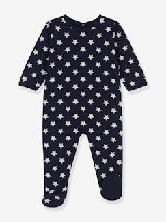 Bebé-Pijamas-Pelele de terciopelo PETIT BATEAU