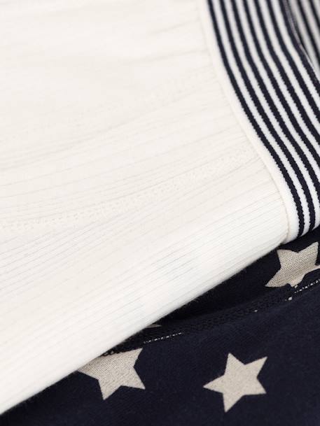 Pack de 2 bóxers de algodón orgánico PETIT BATEAU blanco 