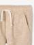 Pantalón remangable como pantalón pesquero de tejido ligero, para niño AZUL CLARO LISO CON MOTIVOS+beige jaspeado 